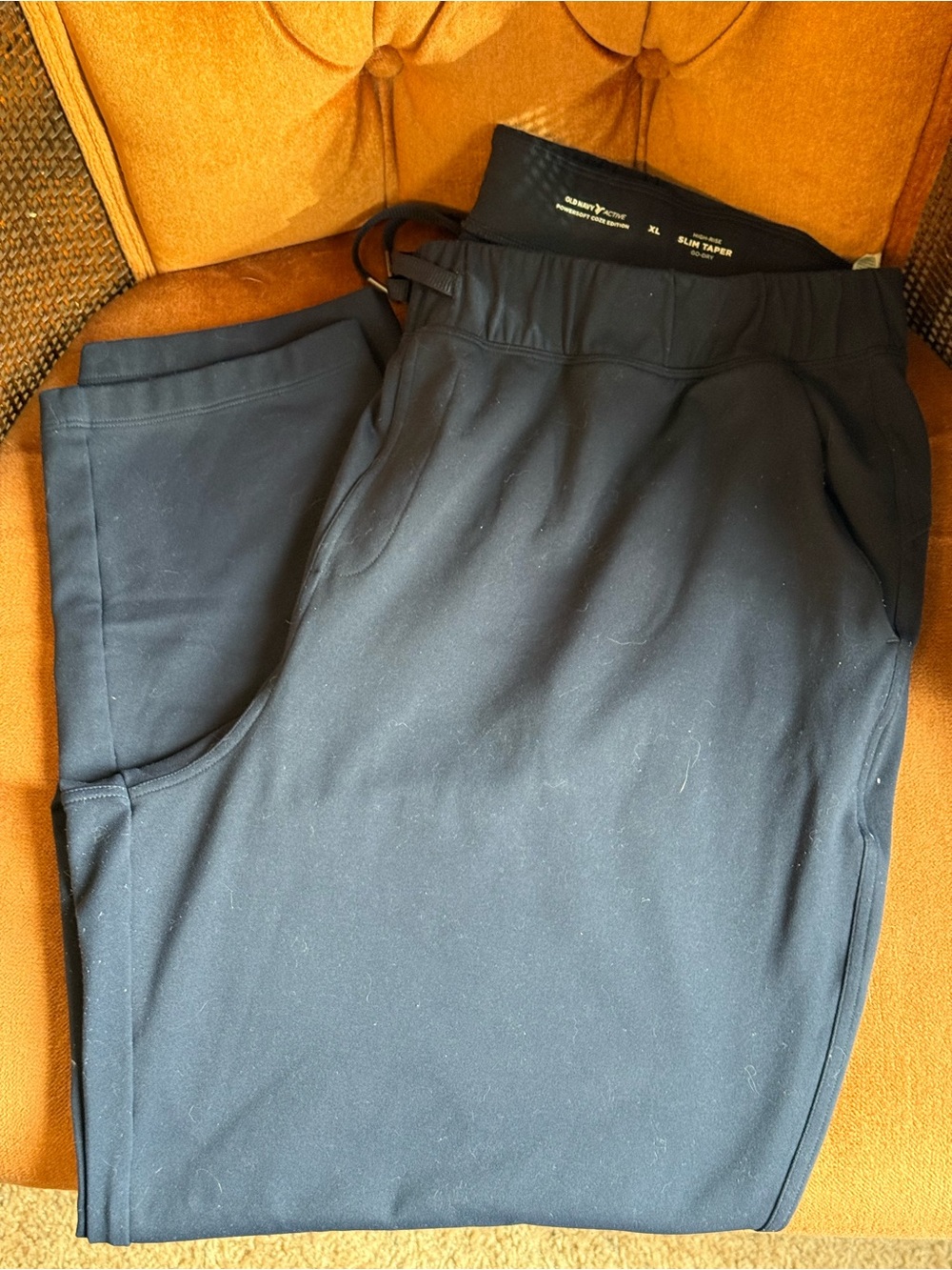 Women’s Slim Taper Black Pants - Old Navy